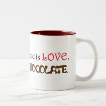 Bedarfs-Schokolade Tee Tasse