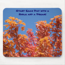 Beginnen Sie jeden Tag mit einem Lächeln und einem Mousepads
