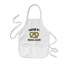 Begnadigen Sie mein Brezel-Atem-Geschenk Schürze