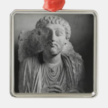 Begräbnisentlastung einer männlichen Zahl, vom Pal Ornament