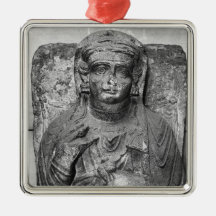 Begräbnisentlastung einer weiblichen Zahl, von Ornament
