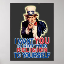 Behalten Sie es zu selbst Plakat