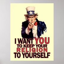 Behalten Sie es zu selbst Plakat
