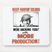 Behalten Sie Fightin' Soldat, den wir Sie unterstü Mauspads