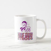Behalten Sie Ihre Zuhälterhand stark Teetasse