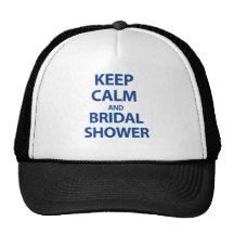 Behalten Sie Ruhe und Brautparty! Trucker Caps
