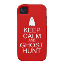 Behalten Sie Ruhe und Geist-Jagd (Parodie) Vibe iPhone 4 Cover
