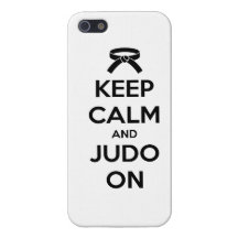 Behalten Sie Ruhe und Judo an iPhone 5 Hülle