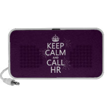 Behalten Sie ruhig und Anruf Stunde (irgendeine Fa Notebook Speaker