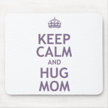 Behalten Sie ruhige und Umarmungs-Mamma Mousepad