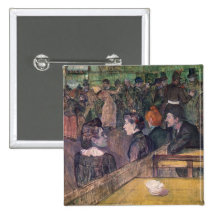 Bei Moulin de la Galette, 1899 Buttons