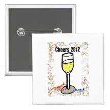 BEIFALLconfetti-CHAMPAGNE-DRUCK 2012 Anstecknadelbutton