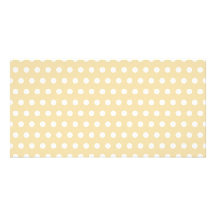 Beige und weißes Tupfen-Muster. Spotty. Foto Karte