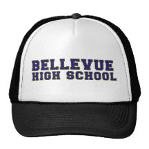 Bellevue Highschool Fernlastfahrer-Hut Retrocap