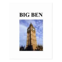 Ben London England Postkarten