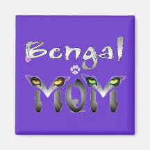 Bengal-Katzen-Mammageschenke Magnete
