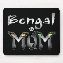 Bengalische Katzen-Mammageschenke Mauspads