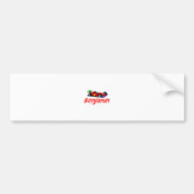 Benjamin Auto Sticker