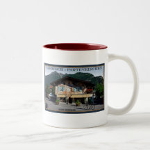 Berchtesgaden - bayerischer Radfahrer Tee Tasse