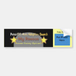 "Bereichs-Adoptions-SuchHometown-Rettung " Autosticker