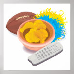 bereiten Sie für superbowl Sonntag vor Plakate