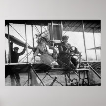 Bereiten Sie für Takeoff, 1912 vor Posterdruck