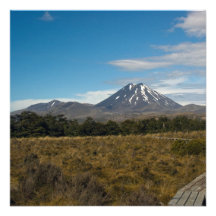 Berg Ngauruhoe u. Berg Tongariro Personalisierte Ankündigungen
