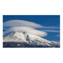~ Berg Shastas Lenticulars ~ Visitenkarten