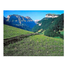 Bergdorf Jungfrau Region Postkarte