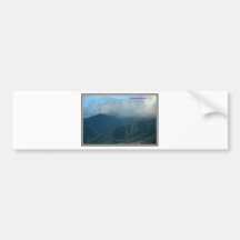 Berge Auto Sticker