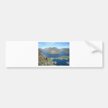 Bergspitzen Autosticker