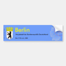 Berlin 3 autoaufkleber