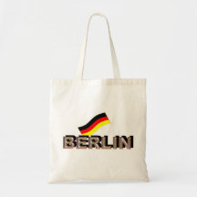 Berlin Metall Leinentaschen