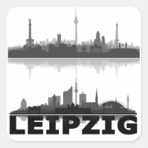 Berlin Skyline Sticker