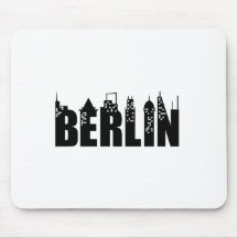Berlin-Skyline-Wolkenkratzer-Stadt Mousepad