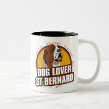 Bernhardiner-Hundeliebhaber Teetasse