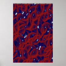 Berrythrocyte gelatierte posterdruck