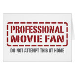Beruflicher Film-Fan Karte