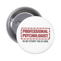 Beruflicher Psychologe Anstecknadelbuttons