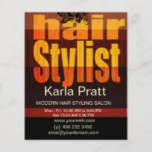 Beruflicher Schönheits-Salon-Wellness-CenterHairst Individuelle Flyer