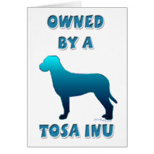 Besessen durch ein Tosa Inu Karten
