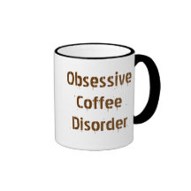 Besessener Kaffee-Störungs-Becher Kaffee Tassen