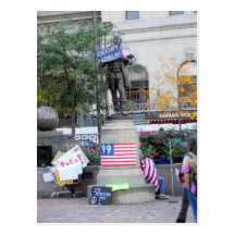 Besetzen Sie Cleveland-Postkarte