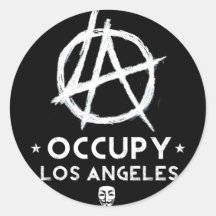 Besetzen Sie Los Angeles-Aufkleber