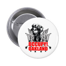 Besetzen Sie Oakland Anstecknadel