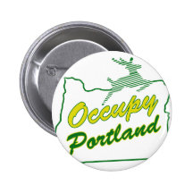 Besetzen Sie Portland Anstecknadel