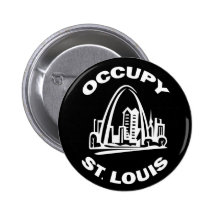 Besetzen Sie St. Louis Anstecknadelbuttons
