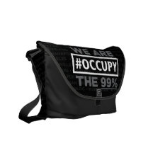 Besetzen Sie Wallstreet Rickshaw-Bote-Tasche Kuriertasche