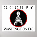 Besetzen Sie Washington DC Plakat