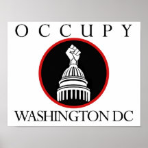 Besetzen Sie Washington DC Plakat